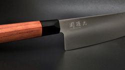 Japanischer Stahl, Red Wood chef's knife
