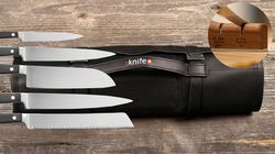 World of knives Tools, Messertasche Wok Classic mit Schleifgerät