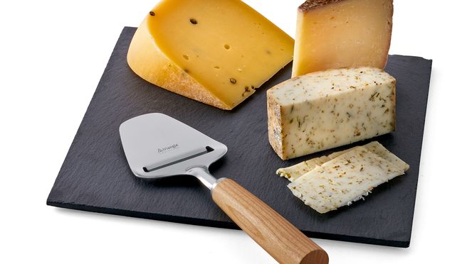
                    Käsehobel triangle® für die Käseplatte