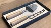 
                    Cheese knife set triangle® in sustainable gift box